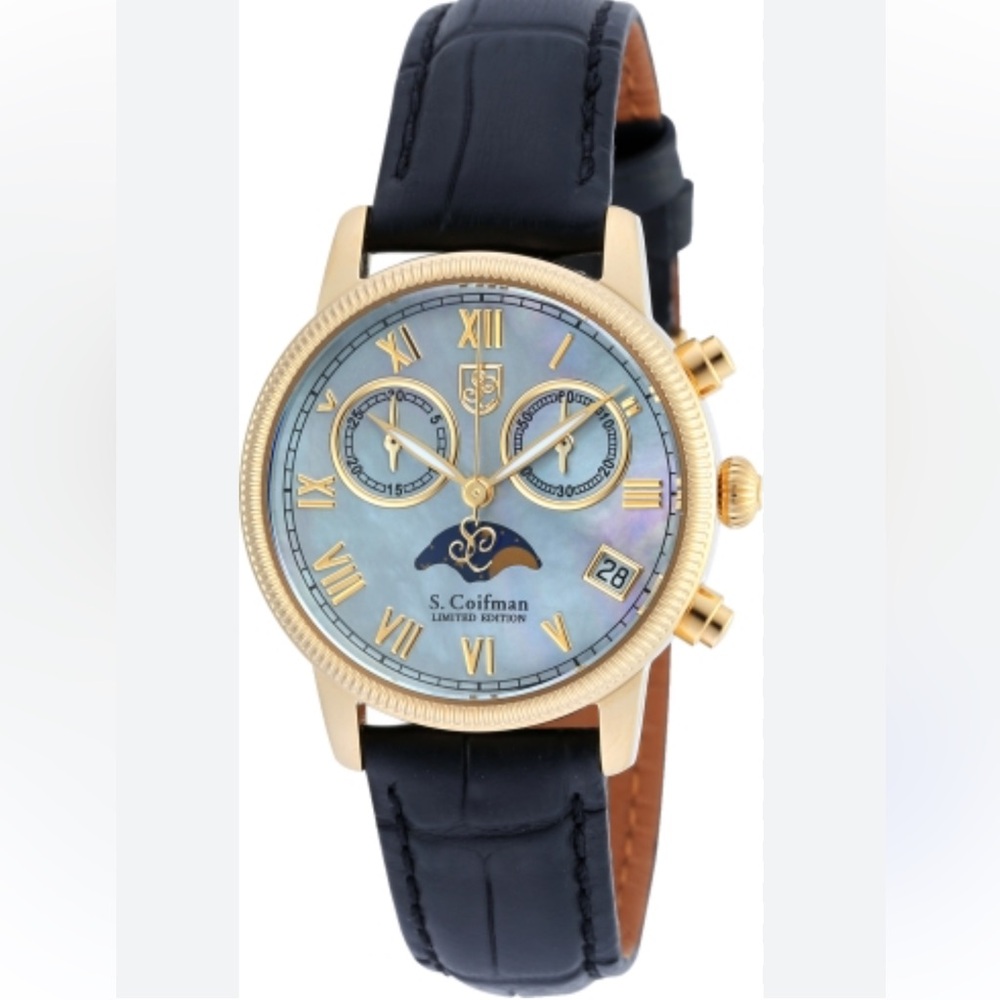 Swiss Movement Moonphase Watch
